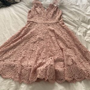 Dusty Rose Vera Wang Gown-New